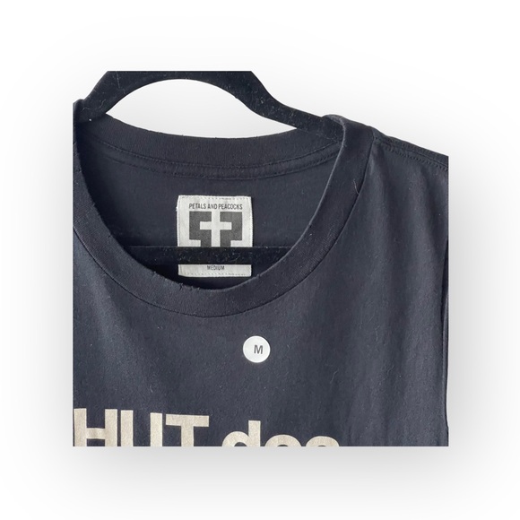 new Petals and Peacocks ✌︎︎ Shut des F*ck Up Muscle Tee Tank Top ✌︎︎ Black ✌︎︎ M - Picture 5 of 16